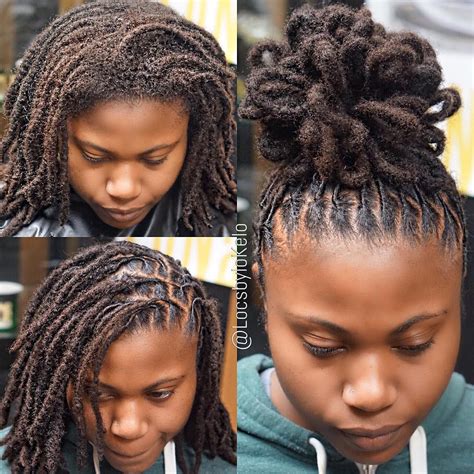 medium loc styles|hairstyles for medium length locs.